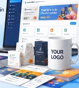 Giao diện quản lý in ấn và hình ảnh các ấn phẩm in, bao bì