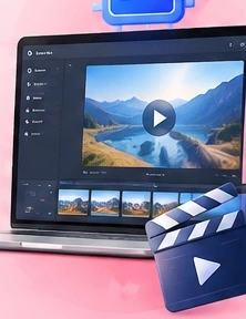 Khung xem trước video và nút phát